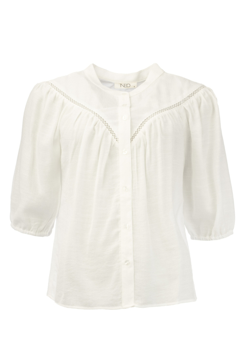 NED ecru dames blouse