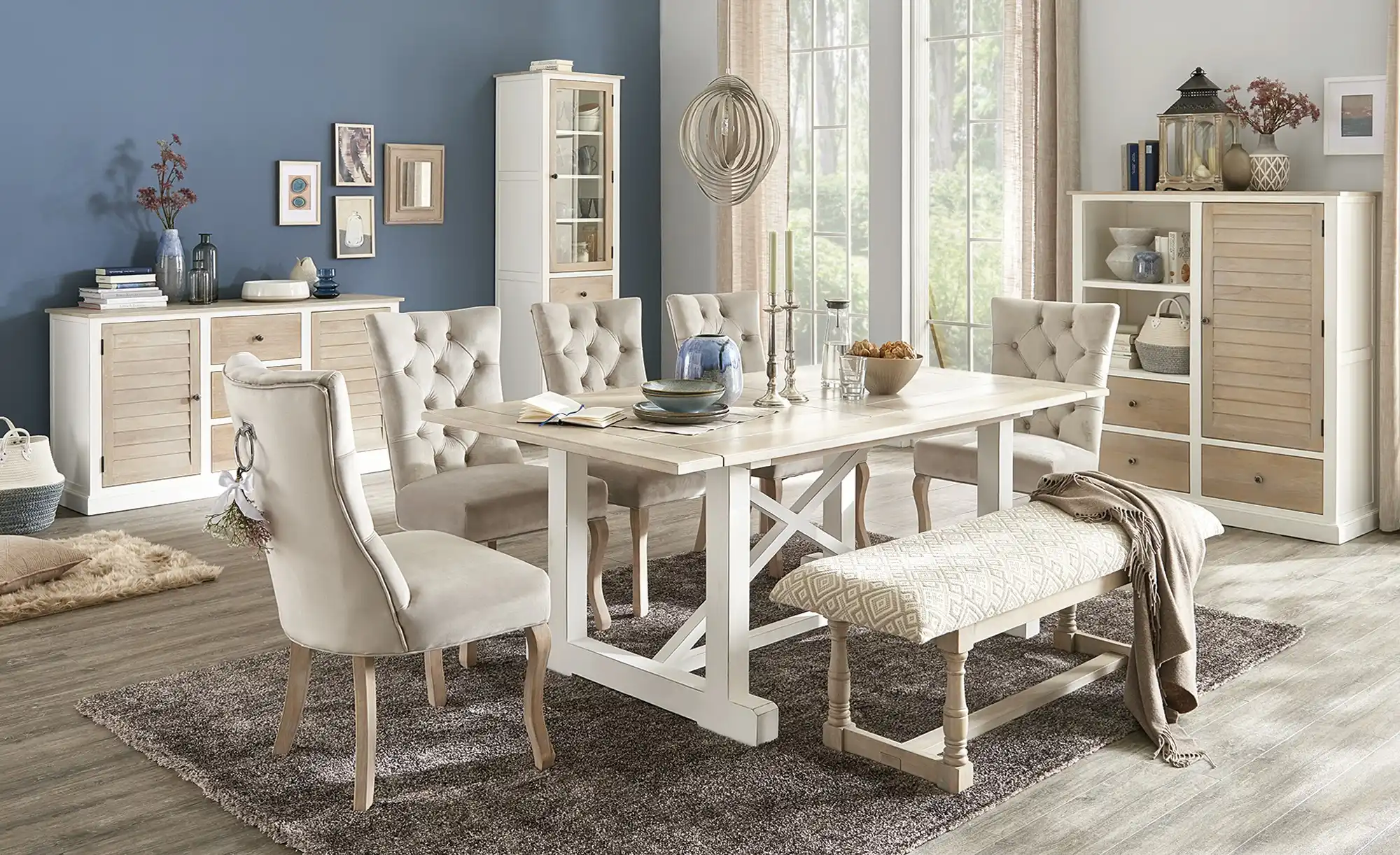 Collection by citamaass Samt-Polsterstuhl Felicita