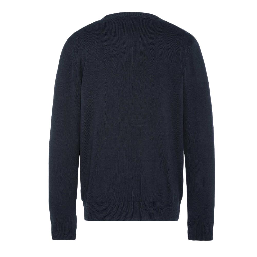 Schott Pull Marine Homme Schott Basic Fin Ras