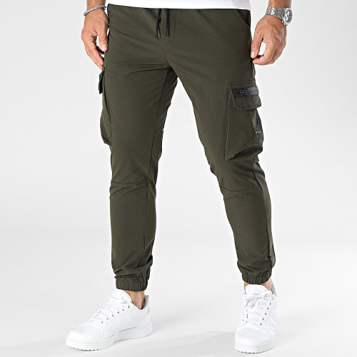 Pantalon Cargo Vert Kaki