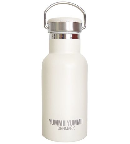 Yummii Yummii Termoflaske - 350ml - Rustfri St?l - Pearl White