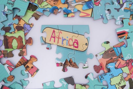 Giant Africa Map Puzzle