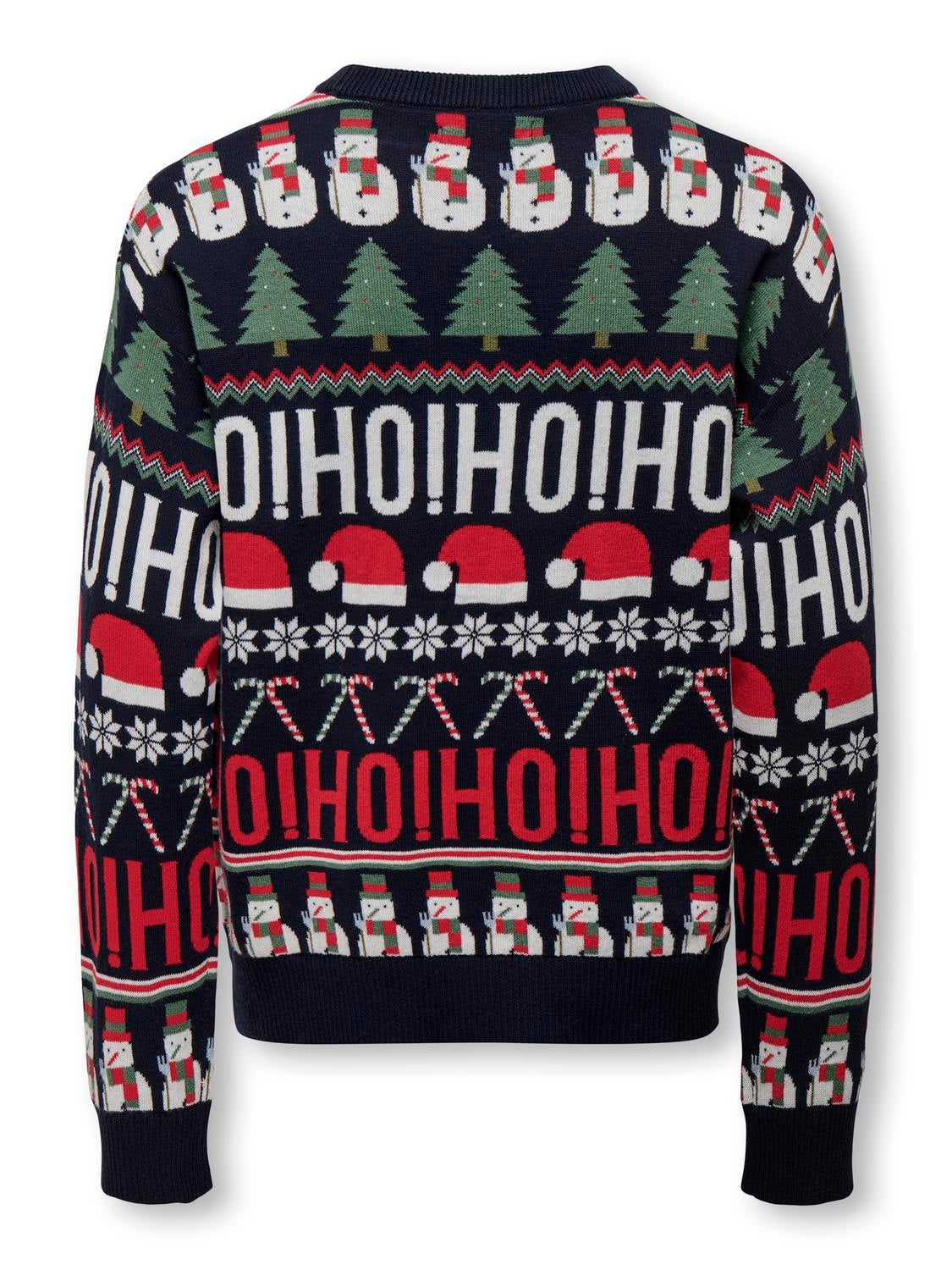 KOBCHRISTMAS Strickpullover Night Sky