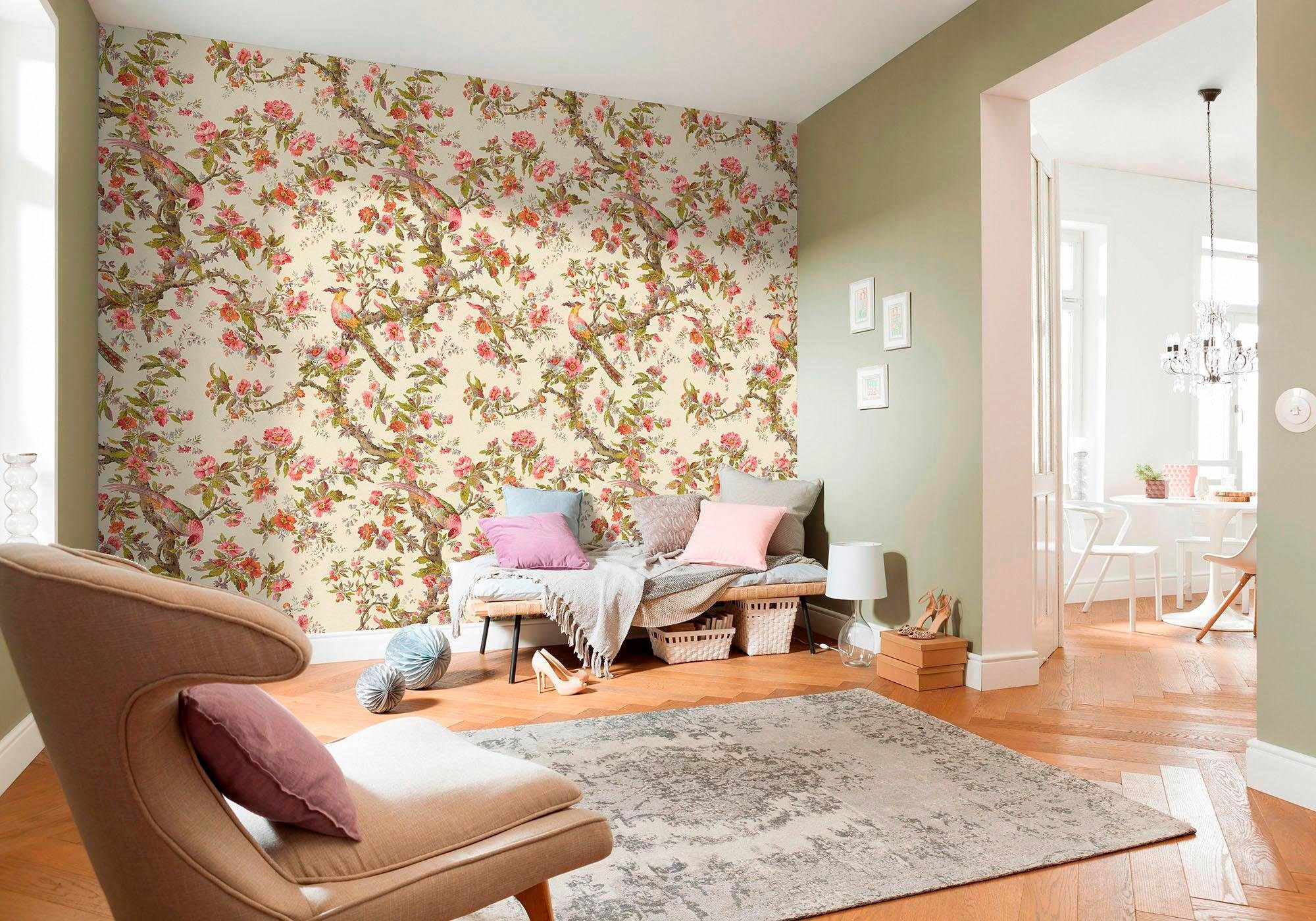 Komar Vliestapete »Digitaldruck Vlies -  Héritage - Grösse 400 x 280 cm« bedruckt glatt Wohnzimmer, Schlafzimmer