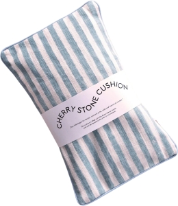 Lili Pepper Kirschkernkissen Stripe Rose Blue