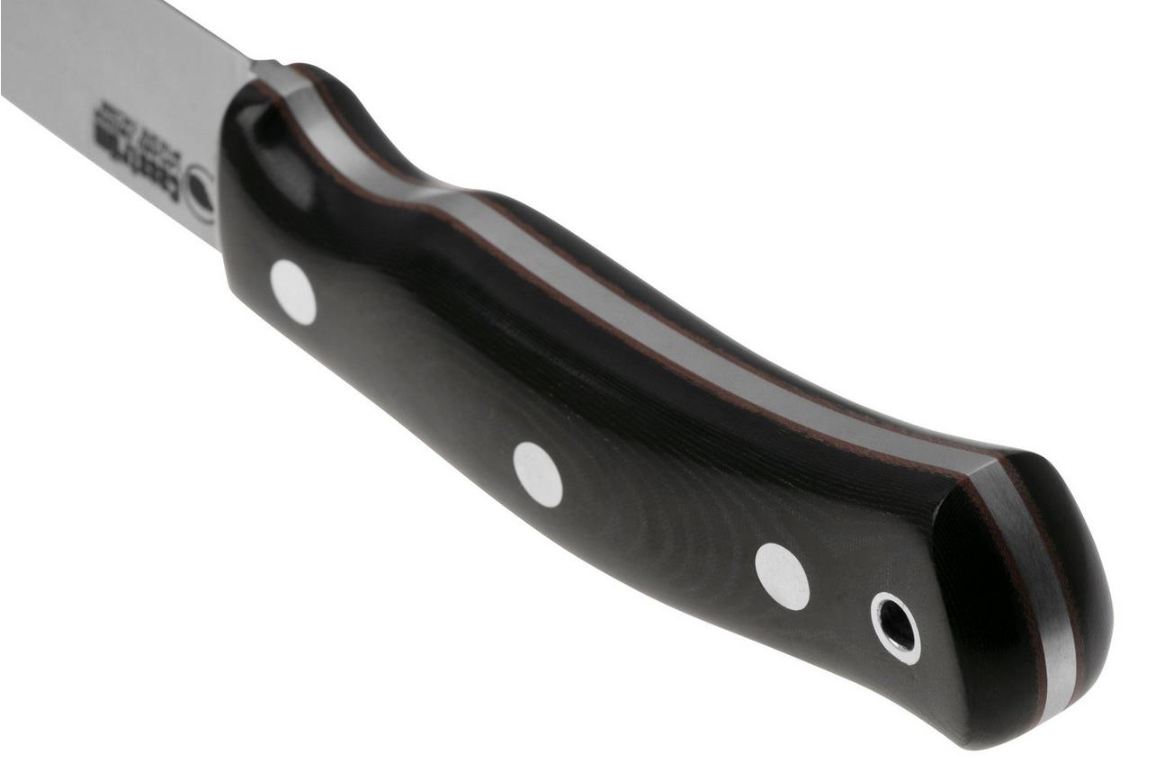 Casström No. 10 Swedish Forest Knife Flat 14120, 14C28N Black G10 Kydex, bushcraftmes