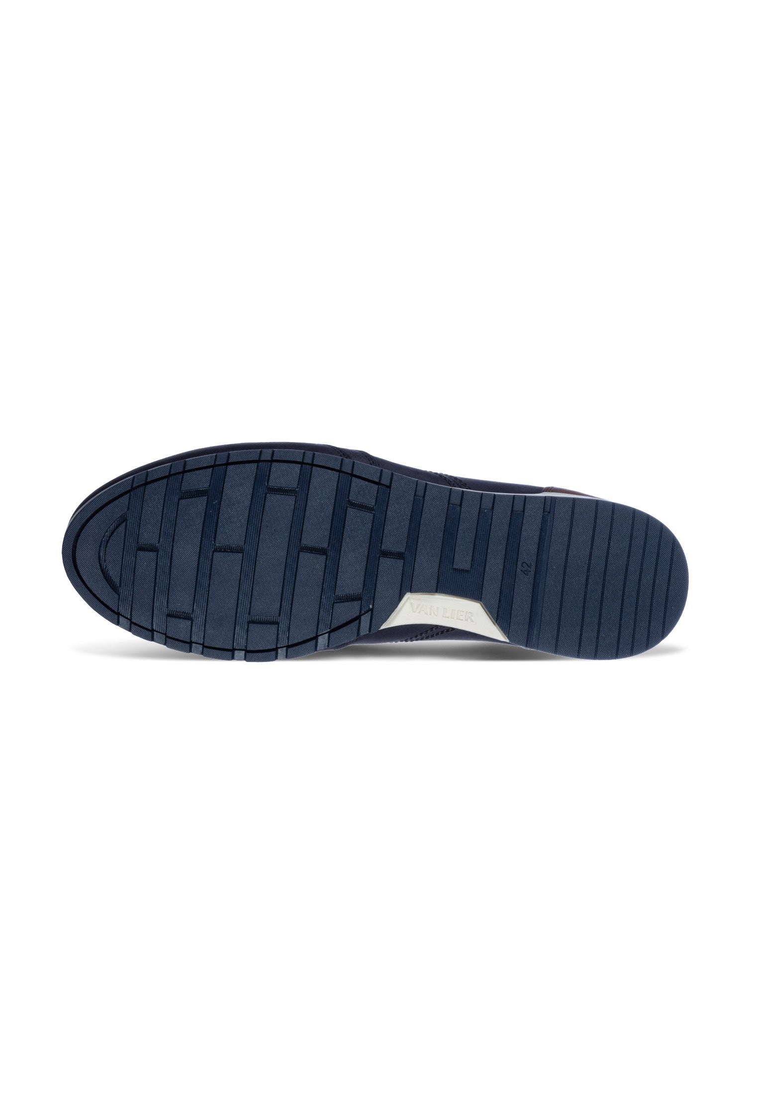 Navy blauw nubuck Anzano sneaker