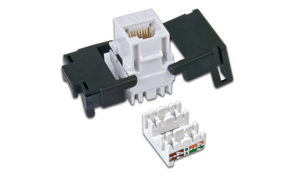 Keystone-Modul Cat.6, UTPCAT6A Ethernet Keystone Modul
