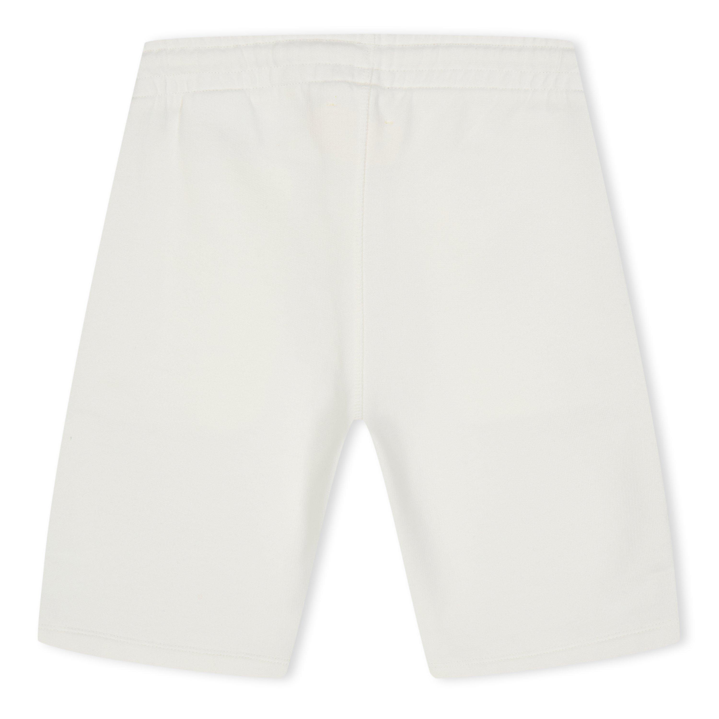 Off White Watercolour Shorts Infants