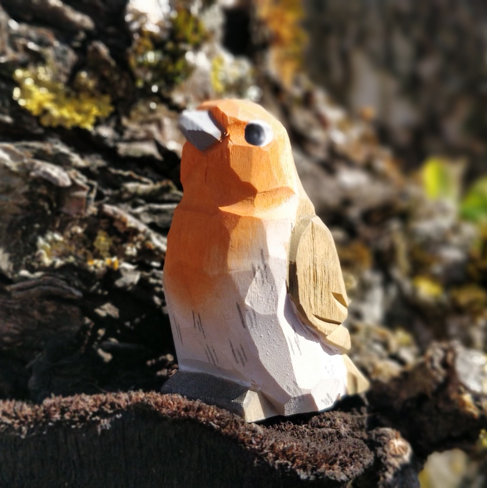 Figurine rouge-gorge
