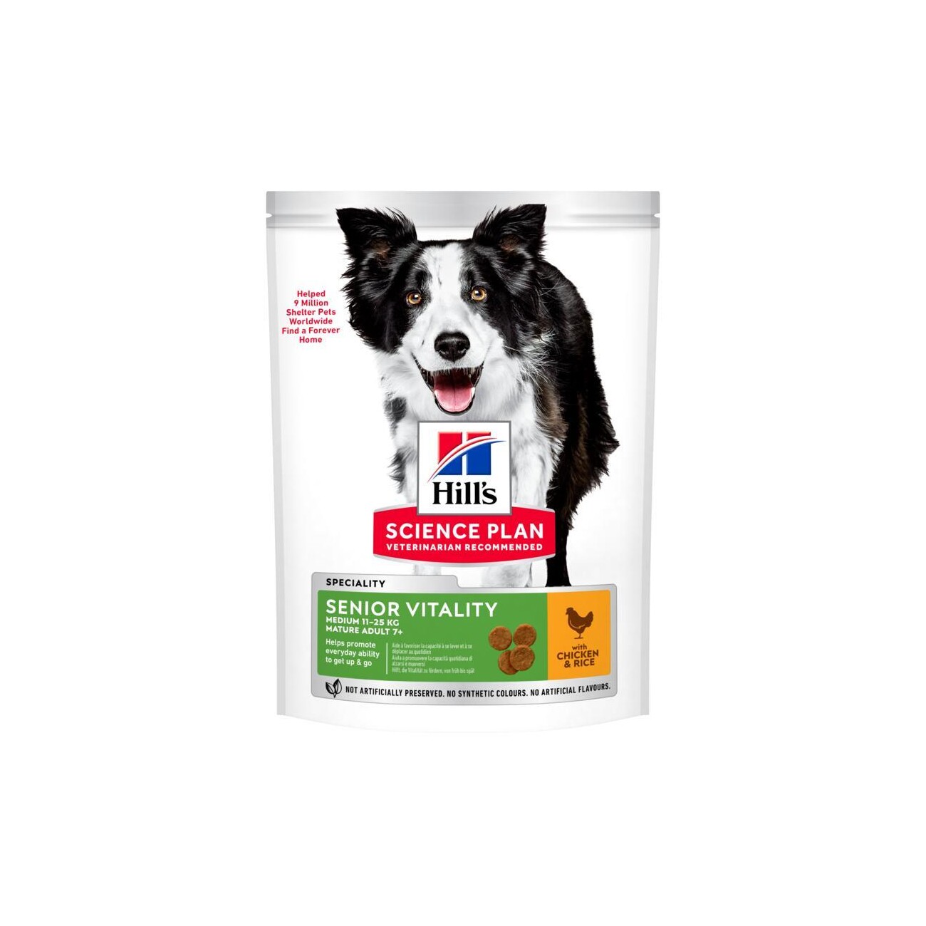 Hill's Science Plan Senior Vitality Medium Mature Adult 7+ 14 kg