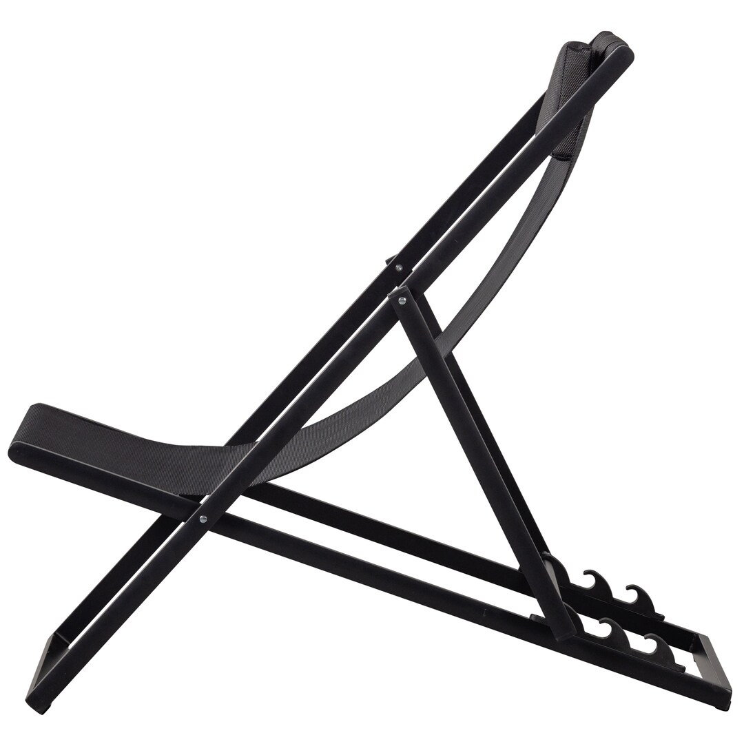 Strandstuhl ESPER schwarz