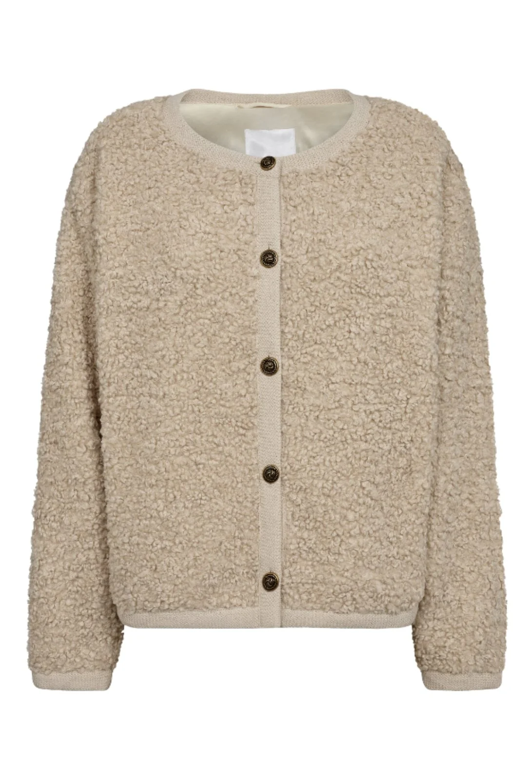 Co´Couture Newcc Timmy Teddy Jacket 30206 199 bone