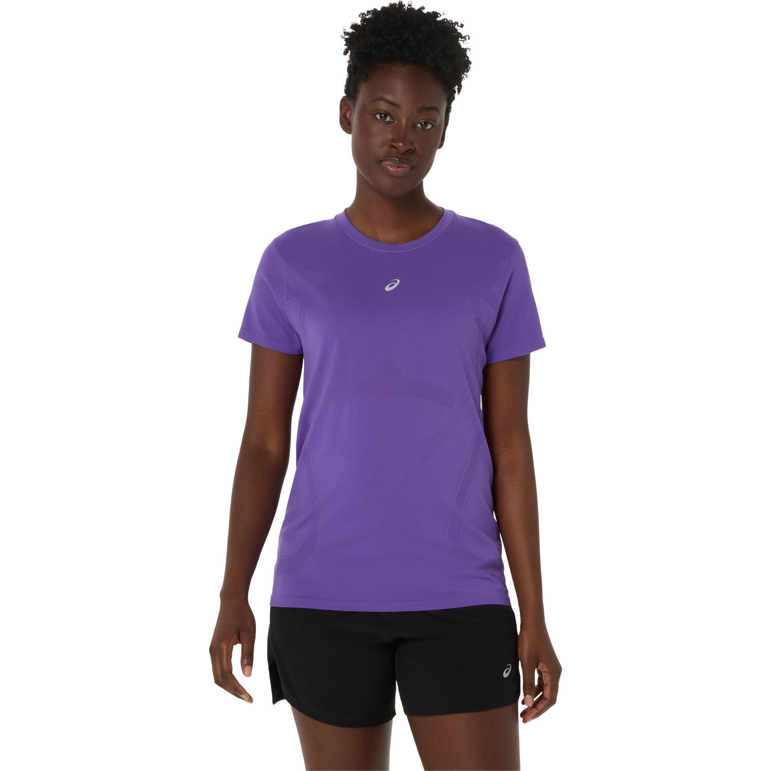 ASICS Shirt 2in1 Short Set Dames