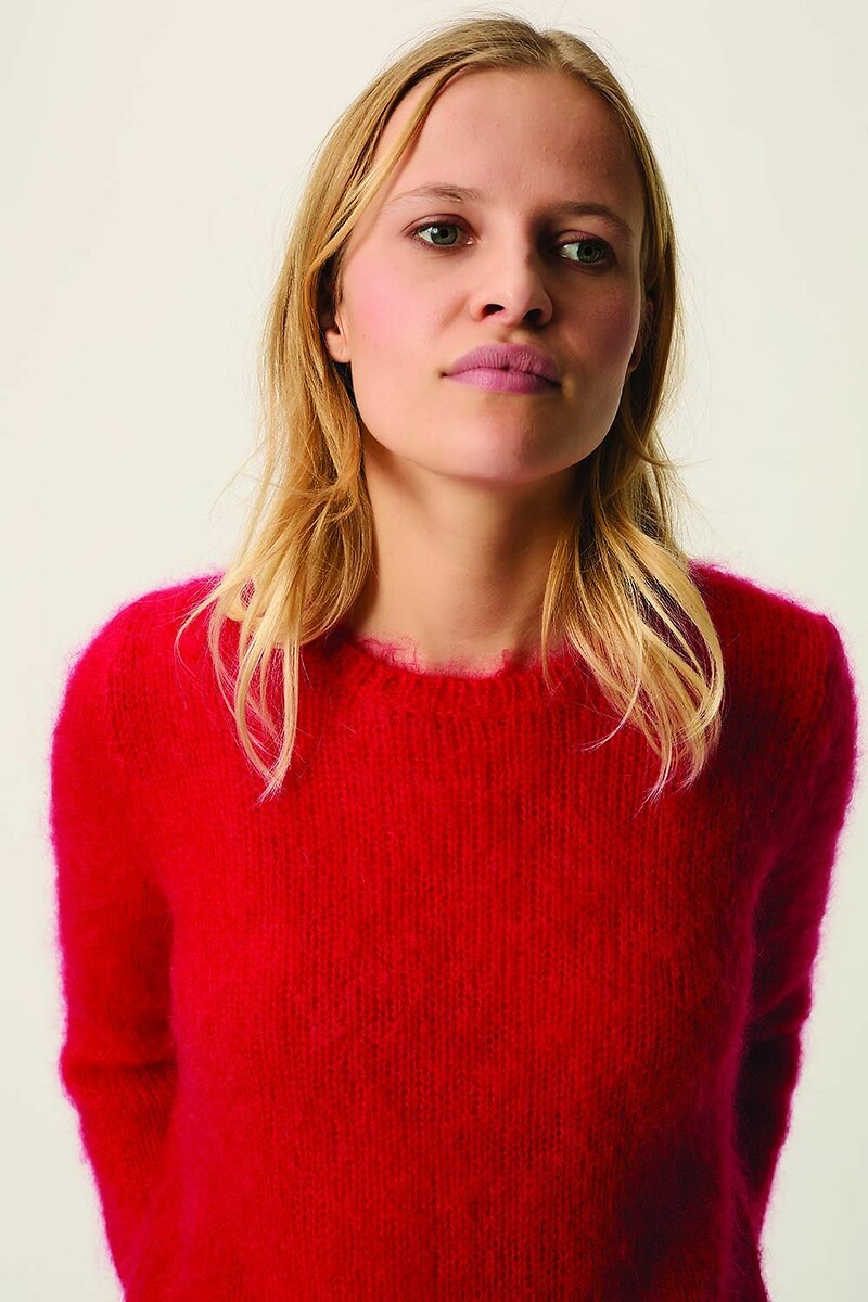 DES PETITS HAUTS<br>Trui com ronde hals, CHOUKY