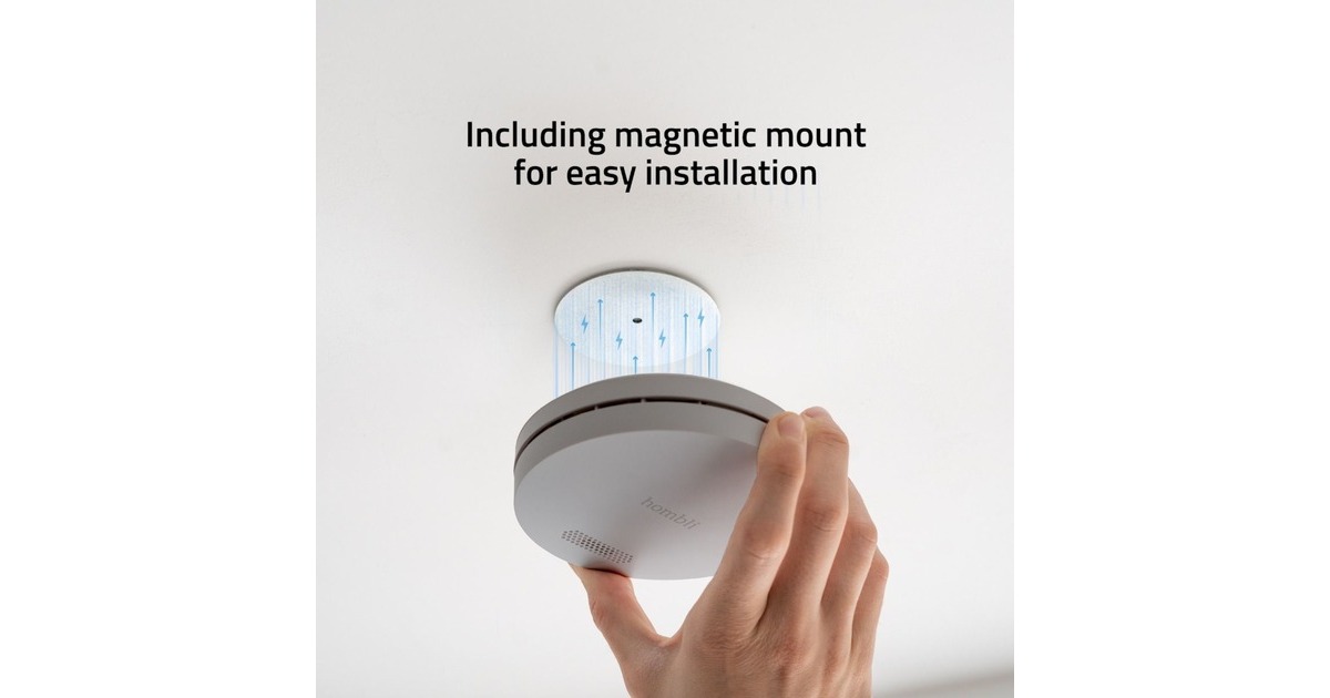 HombliSmoke Detector rookmelder  (Grijs, 85 dB)