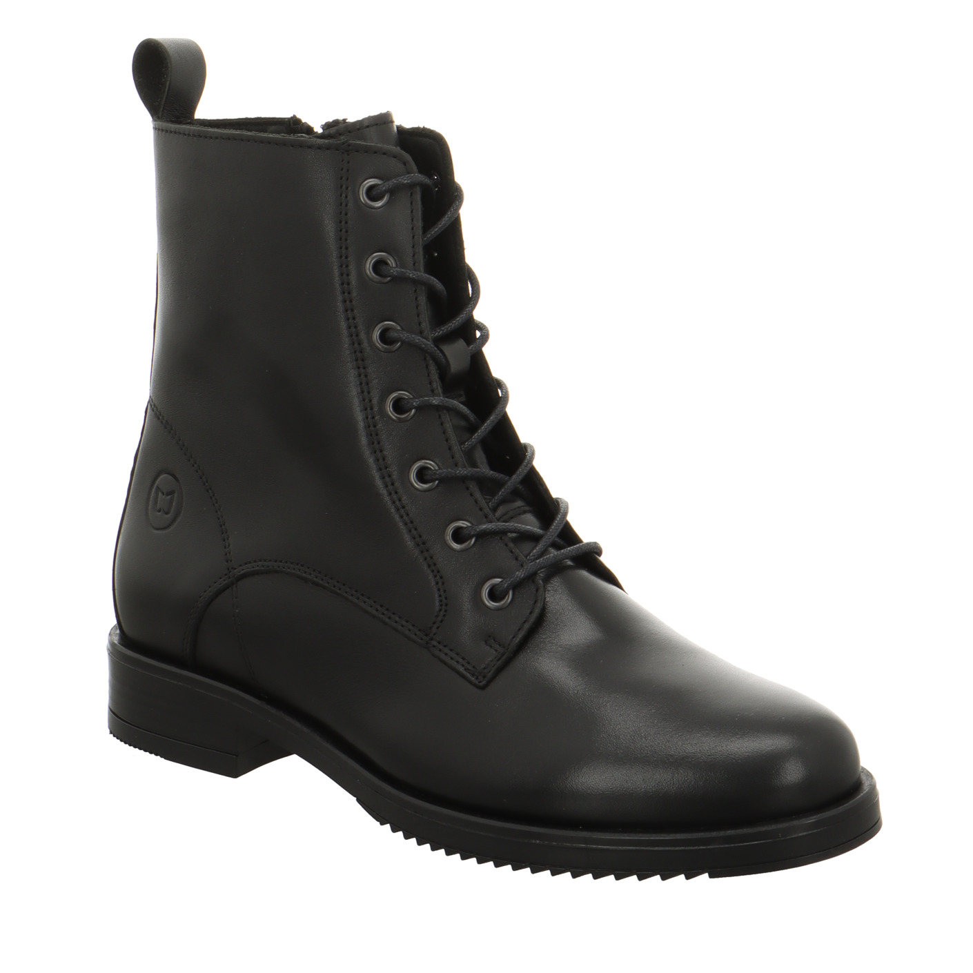 Schnürboots schwarz