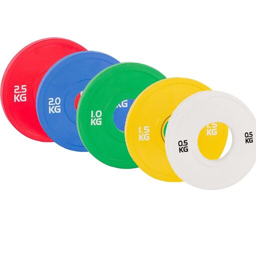 Disco de impacto Deluxe Color Fractional Fitness
