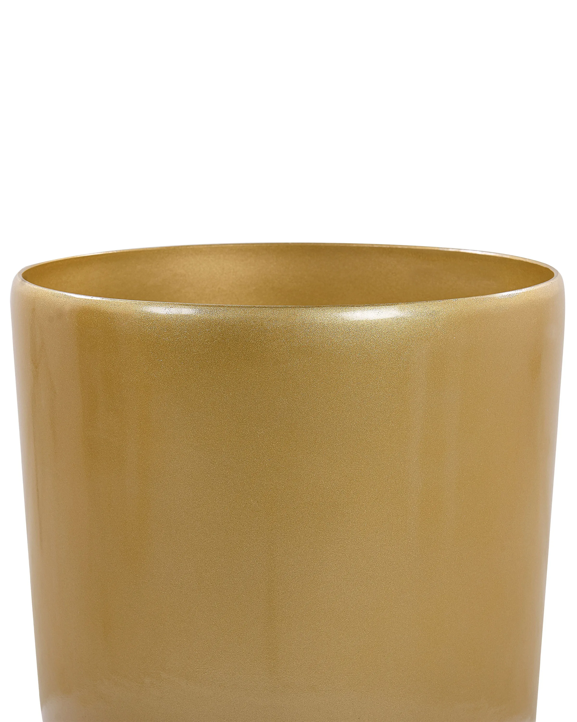 Set van 2 bloempotten TSERIA 32 cm Goud