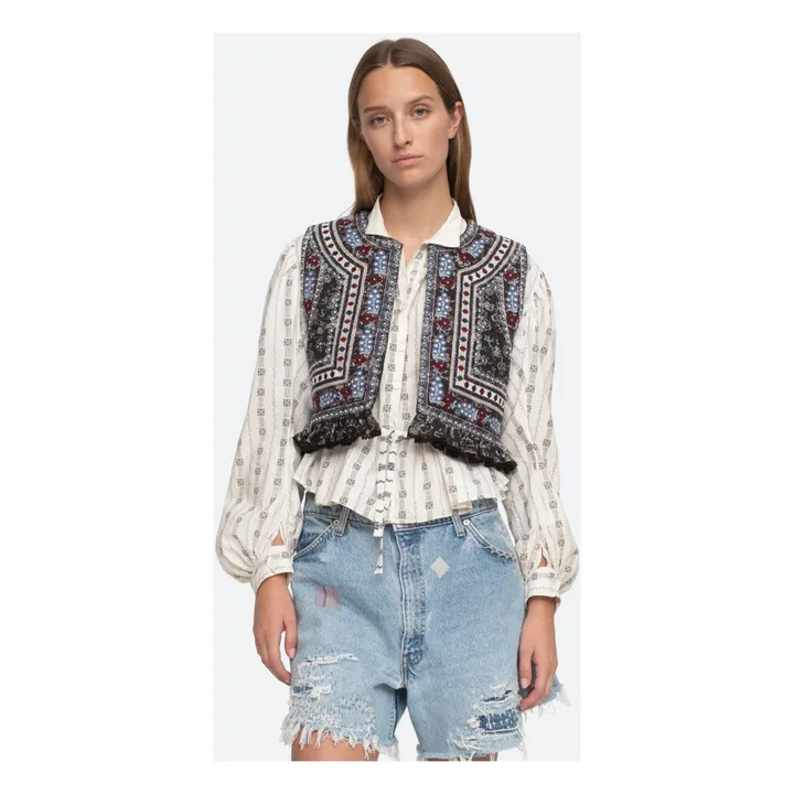 Sea NY Veste Brodée Everly  | Noir
