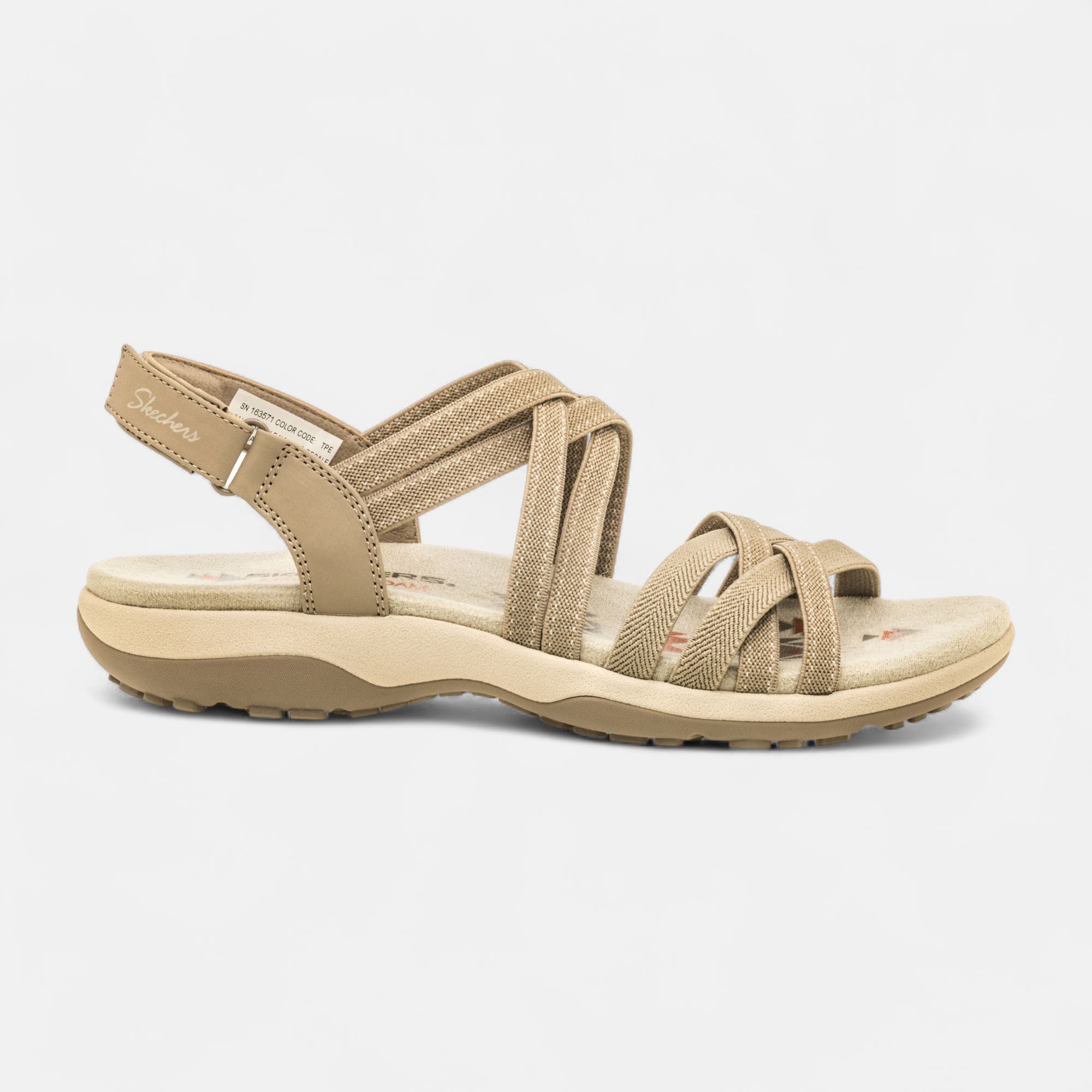 Nu-pieds Femme taupe