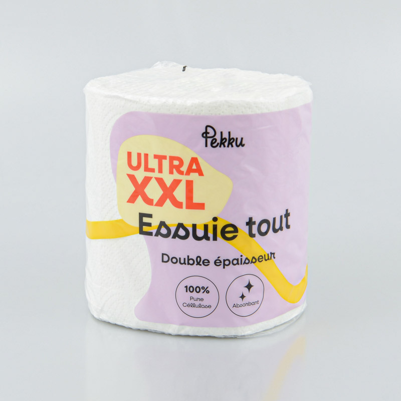 Rouleau essuie-tout XXL blanc