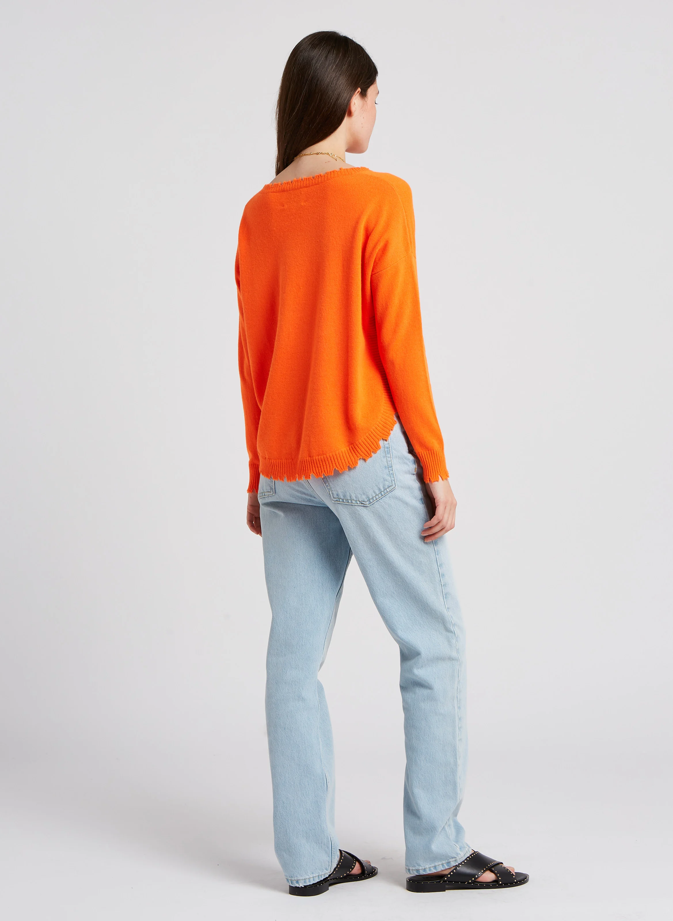 70S STRAIGHT - Jean droit en coton | Jean Délavé
