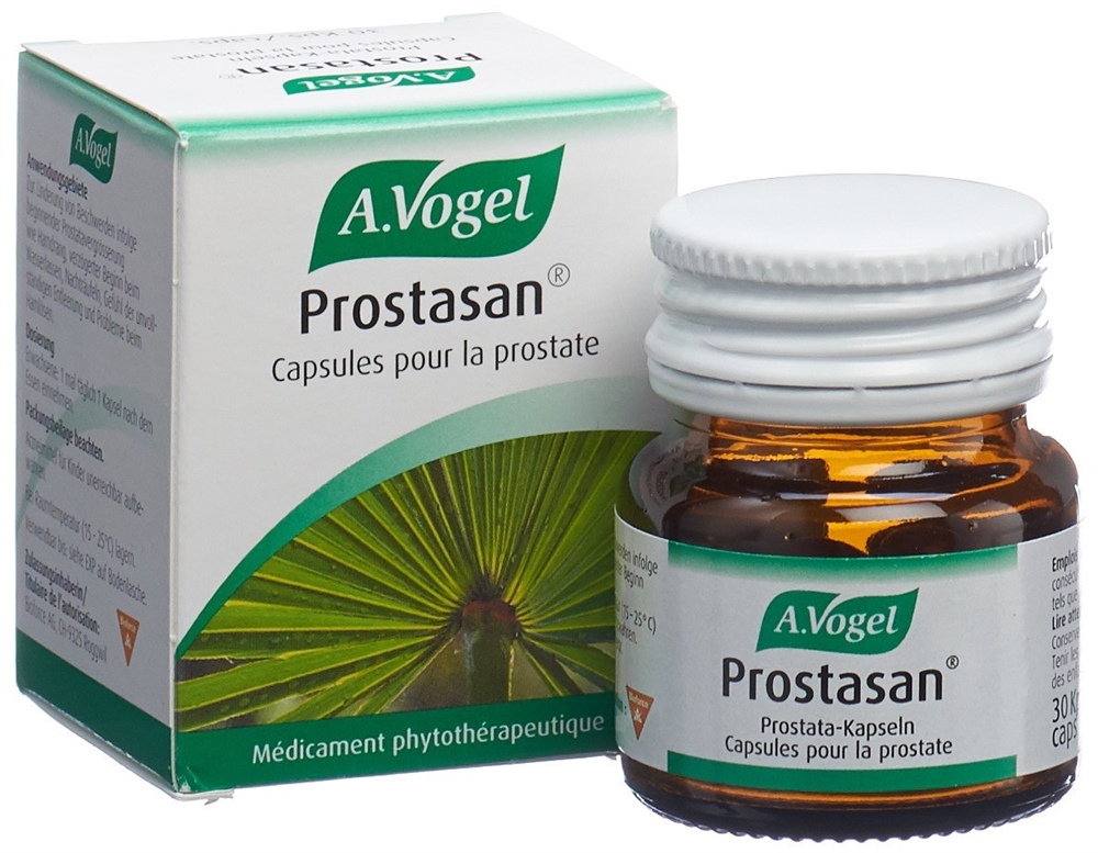 VOGEL Prostasan<br>30 Stück, Glas, Weichkapsel