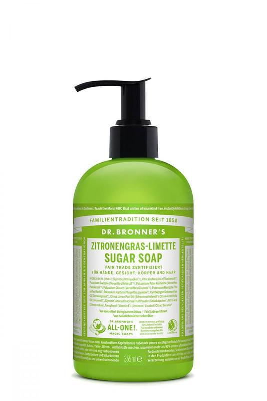 Bronners Shikakai zeep citrus limoen 355ml