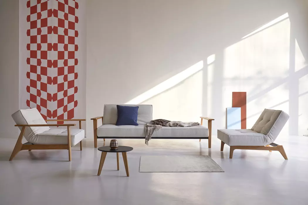 Schlafsofa Splitback Frej Eiche