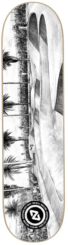 Hydroponic Spot Series Skateboard Deck | SkatePro