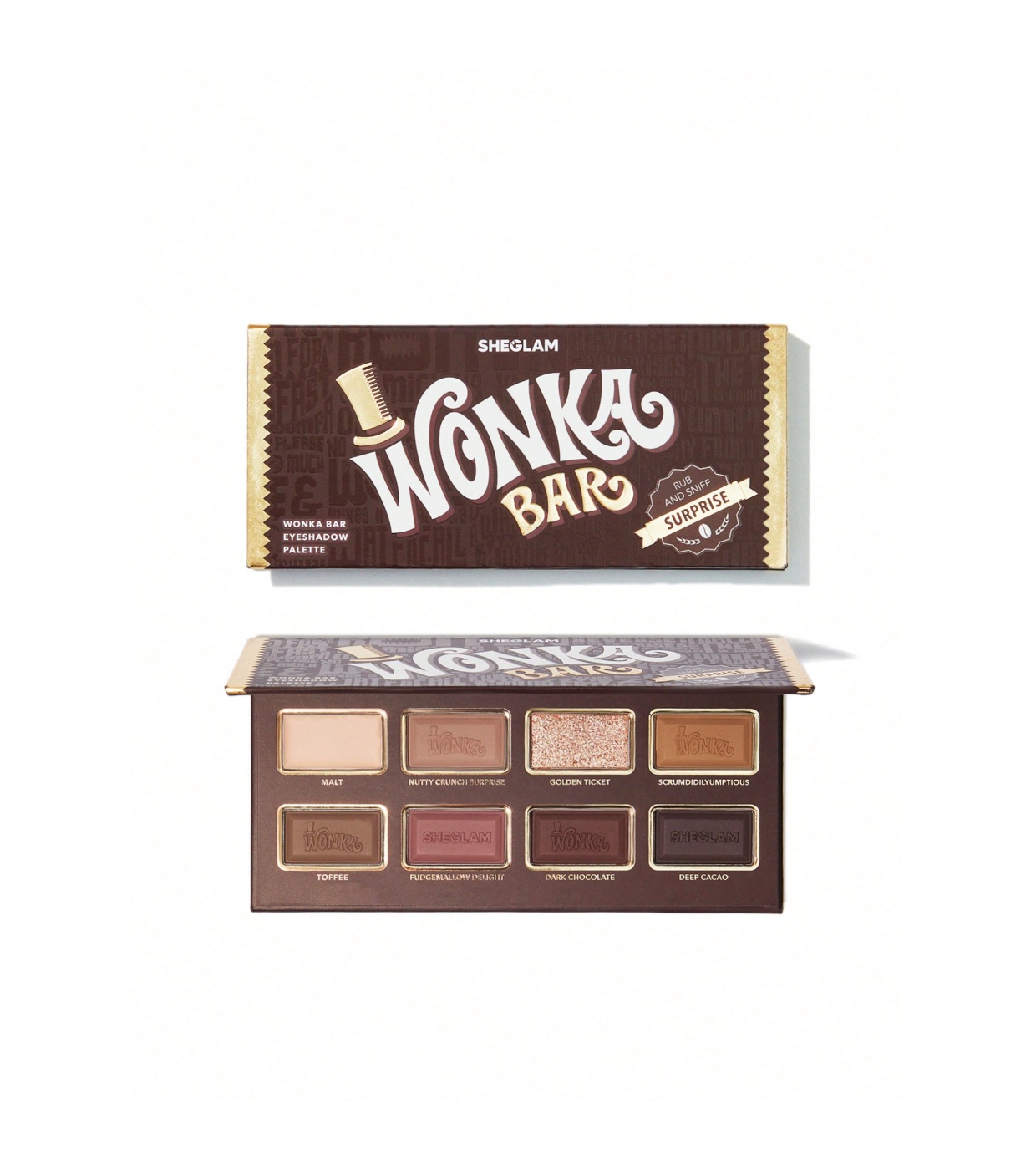 SHEGLAM - *Wonka* - Paleta de Sombras Wonka Bar