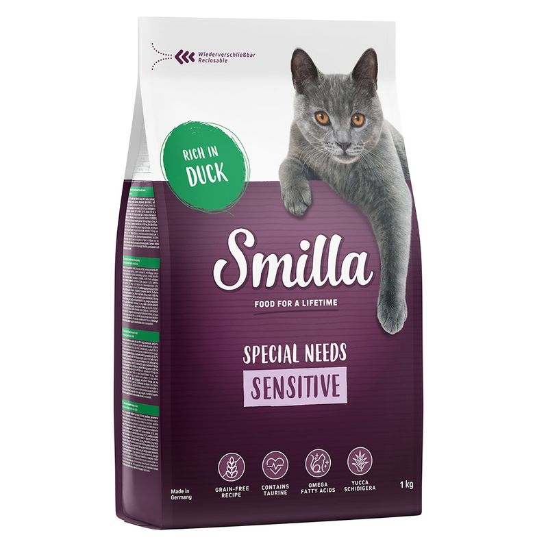 Smilla Adult Sensitive sans céréales canard