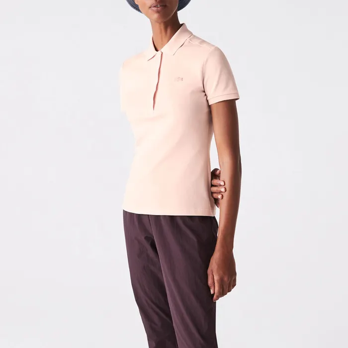 Lacoste Piqué Stretch Polo Dames