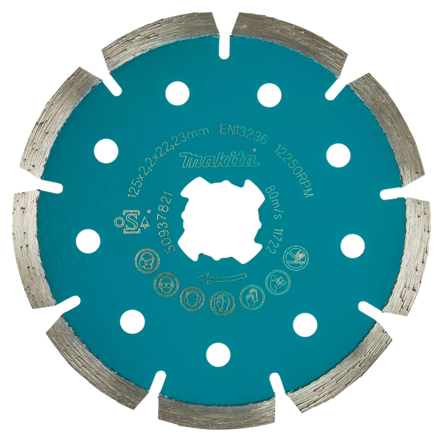 Makita E-02076 X-Lock Diamantschijf - 125x22,23mm
