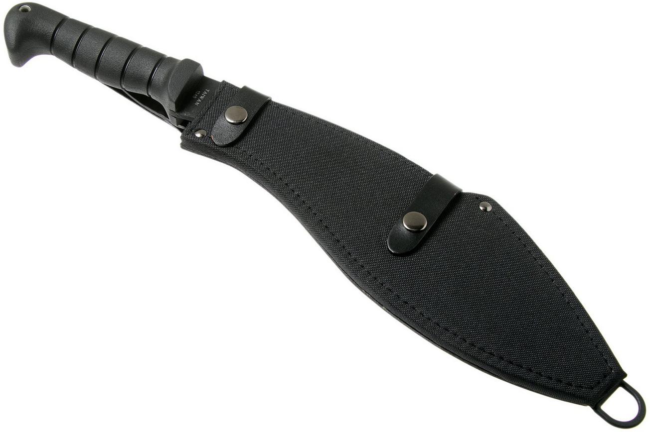 KA-BAR Kukri Machete 1249 machete, kunststof foedraal