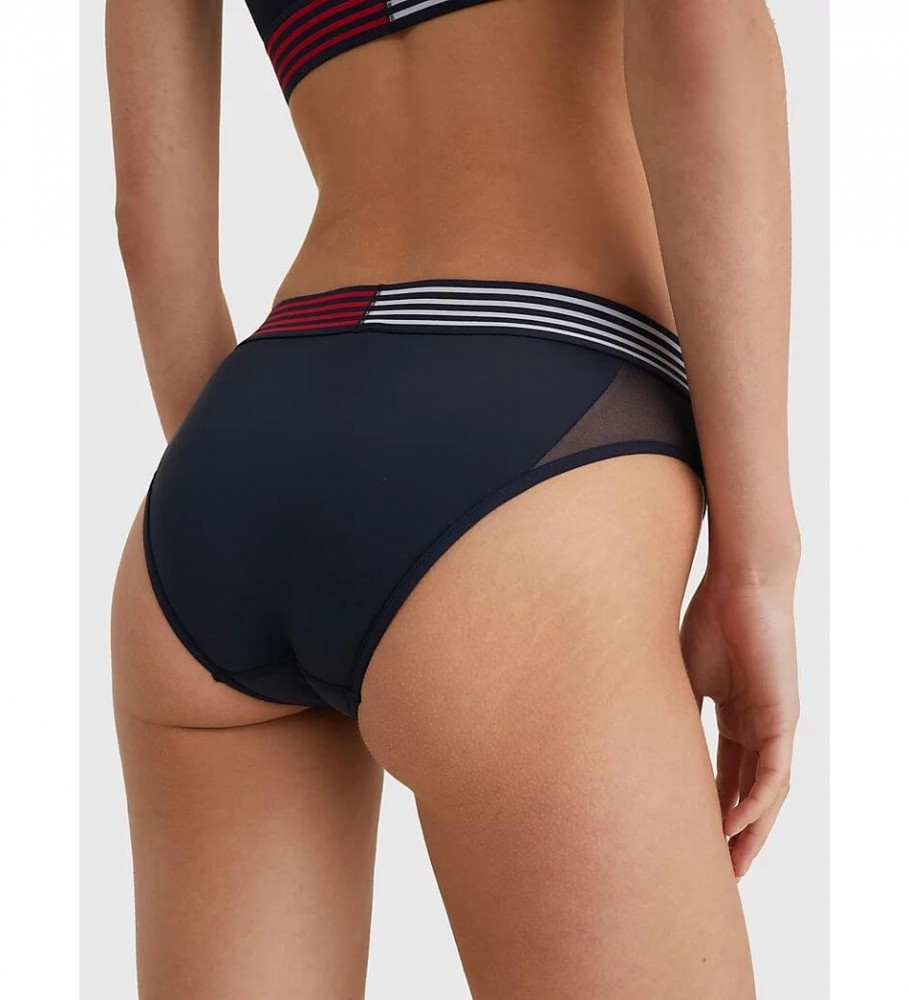 Cuecas Tommy Hilfiger Stretch com logotipo azul-marinho