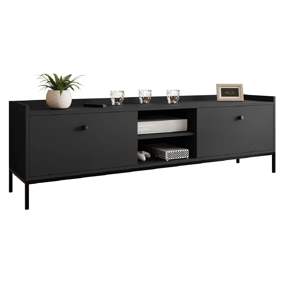 BESTMOBILIER Filipo Meuble TV - 180 cm