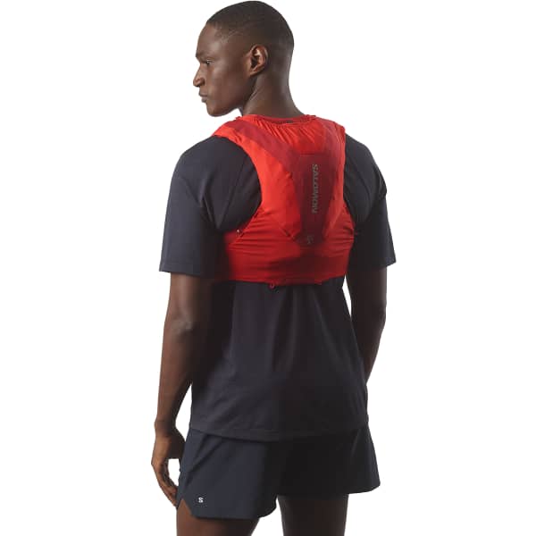 Sac trail SALOMON ADV SKIN 5 SET FLAME SCARLET/HAUTE RED