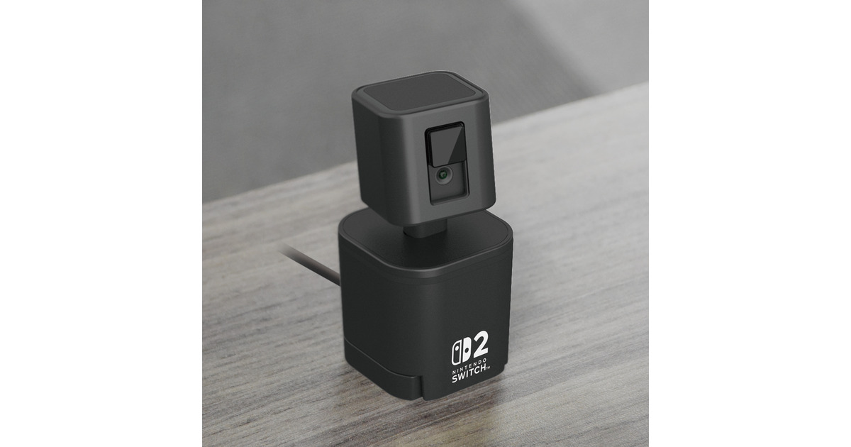 HORIUSB Camera voor Nintendo Switch 2 webcam  (Zwart)