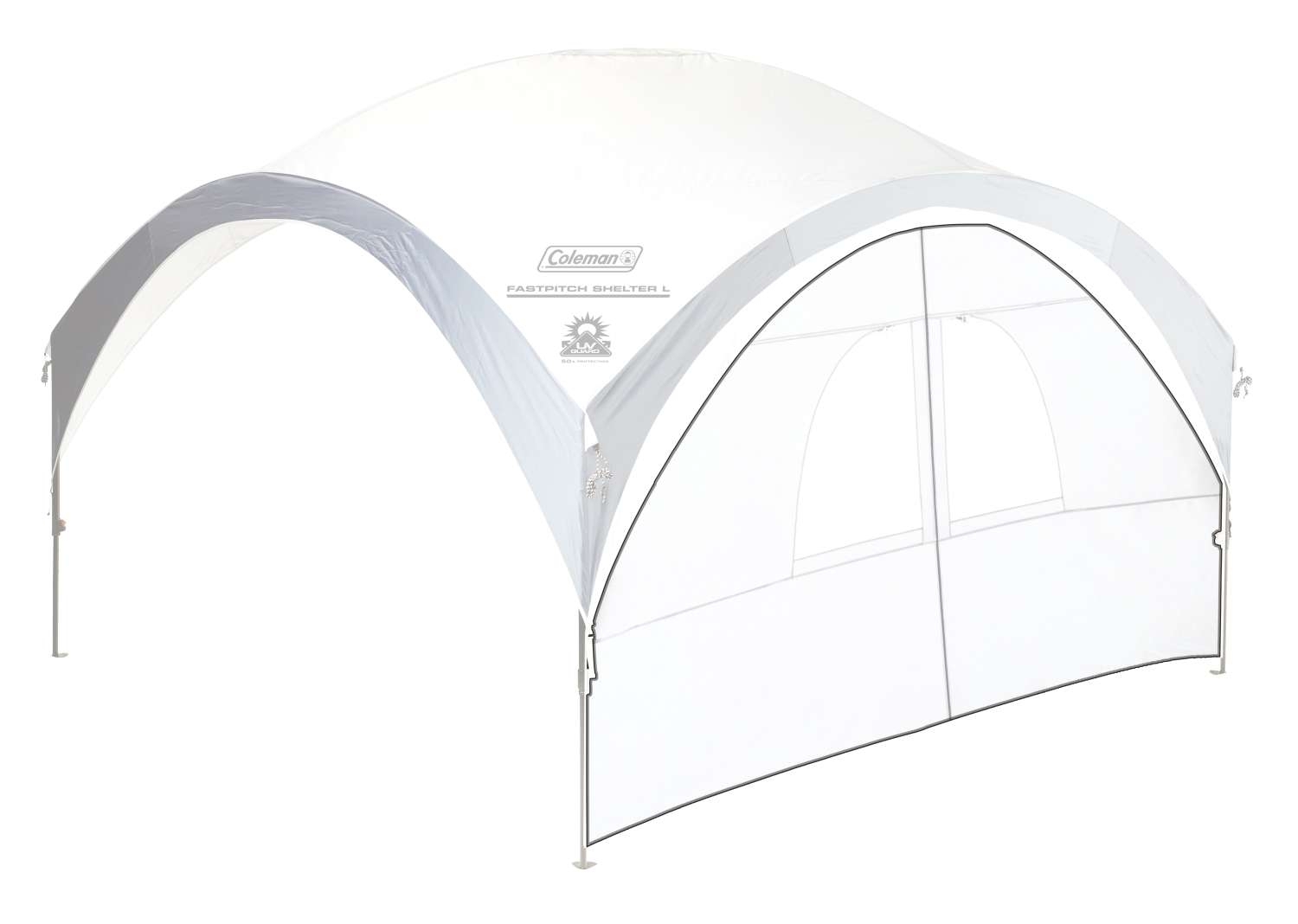 Coleman FastPitch Shelter L Seitenwand mit Eingang für Pavillon