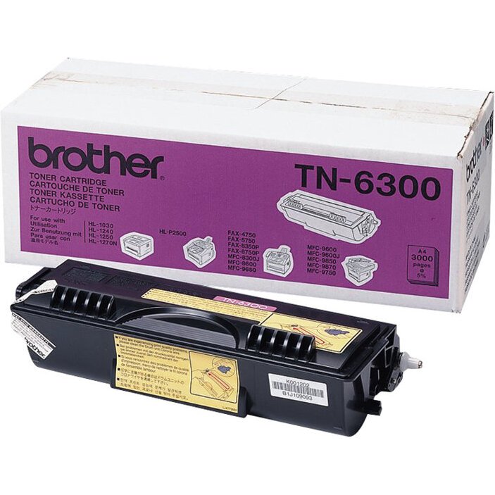 Brother Cartouche de toner TN-6300 originale à haut rendement – Noir