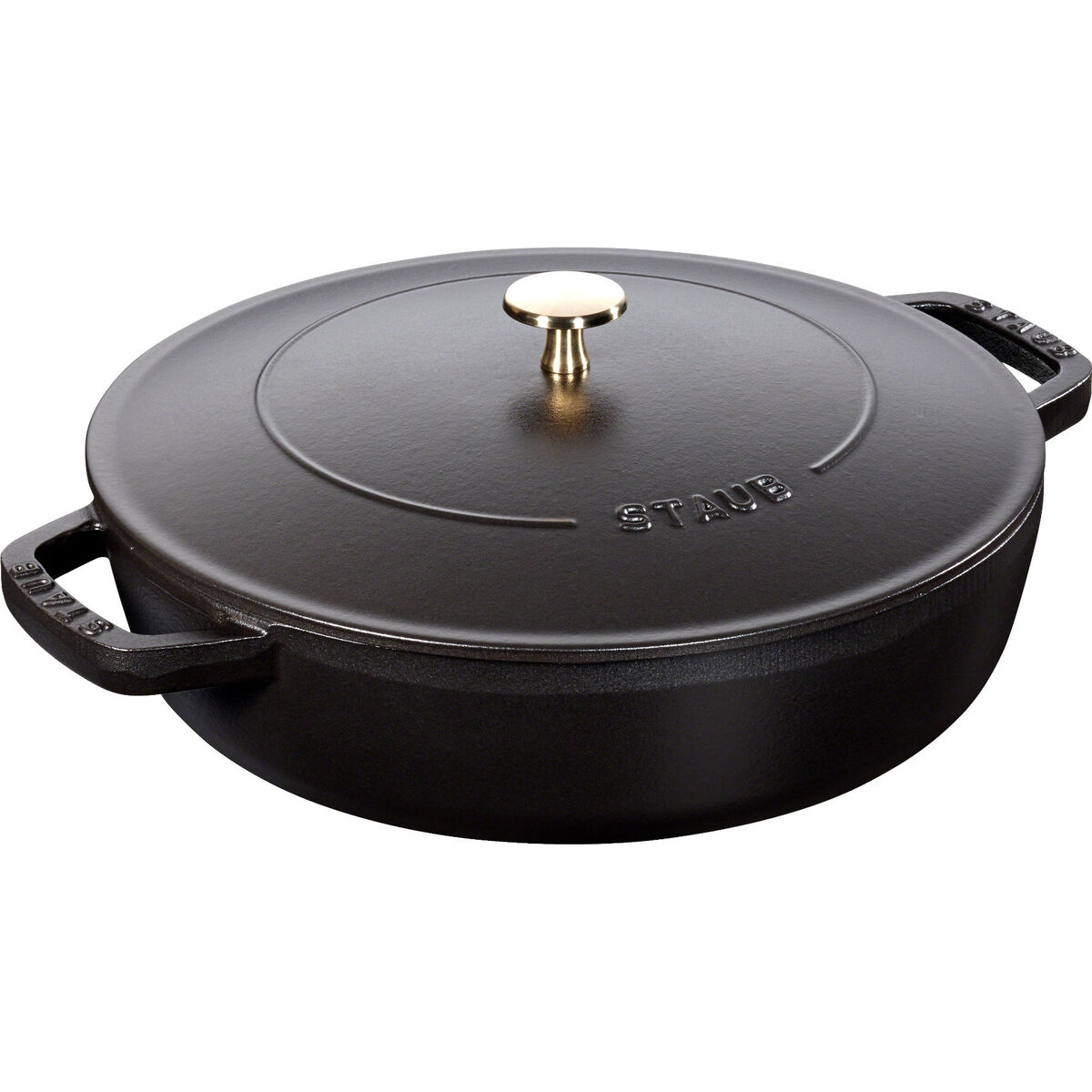 Cocotte Chistera sautépanne Svart 28 cm 3,7 l