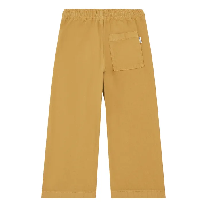 Hundred Pieces Pantalon Coton Bio Taille Elastiquée | Beige