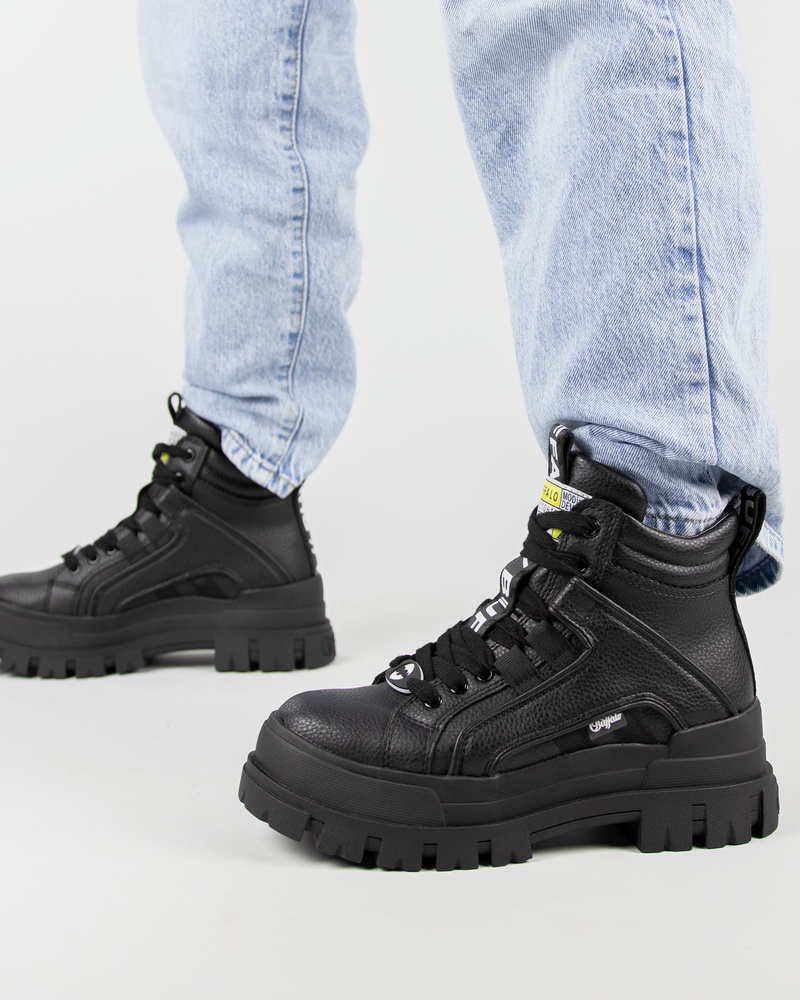 Buffalo Aspha Veterboots  - zwart