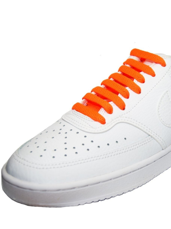 Lacets Orange Fluo Premium - 115 cm