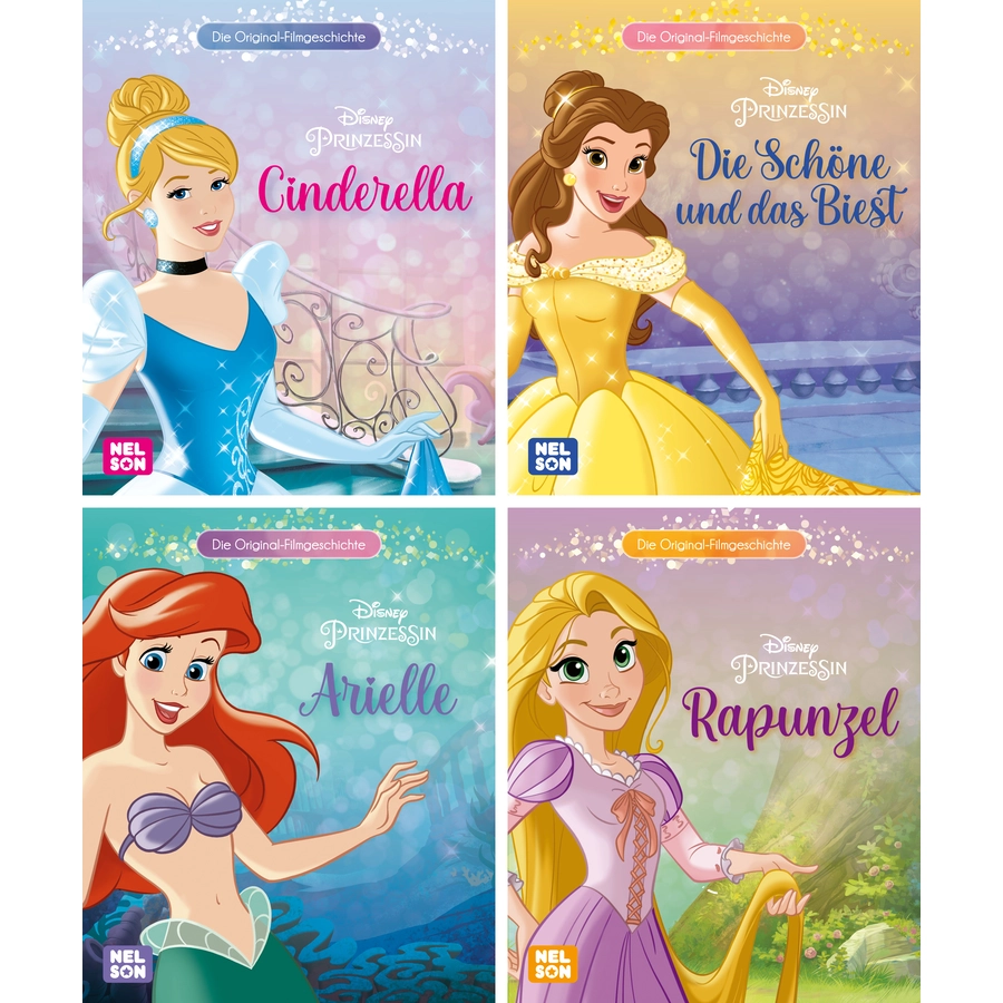 CARLSEN Nelson Mini-Bücher: 4er  Prinzessin 13-16
