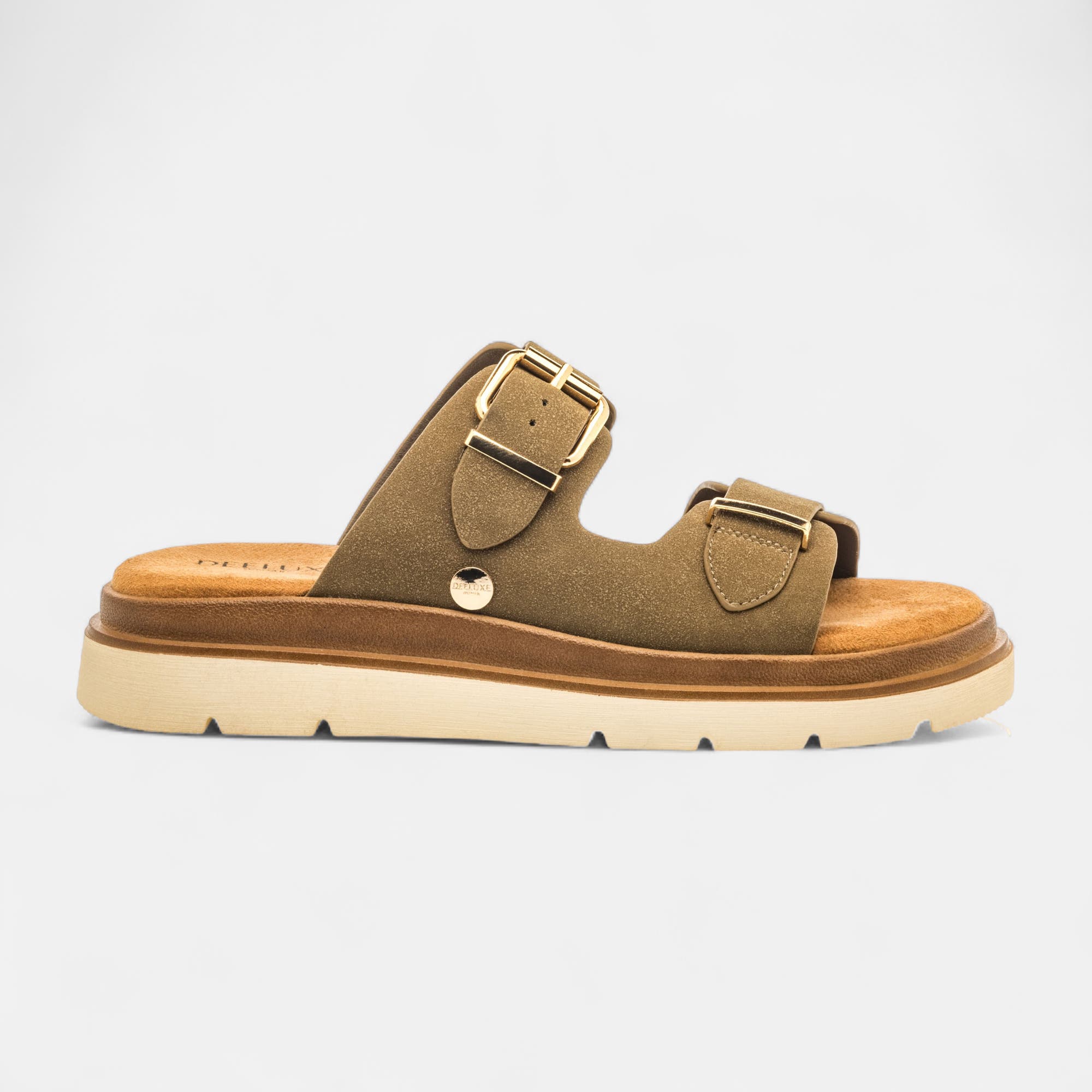 Mules Femme kaki