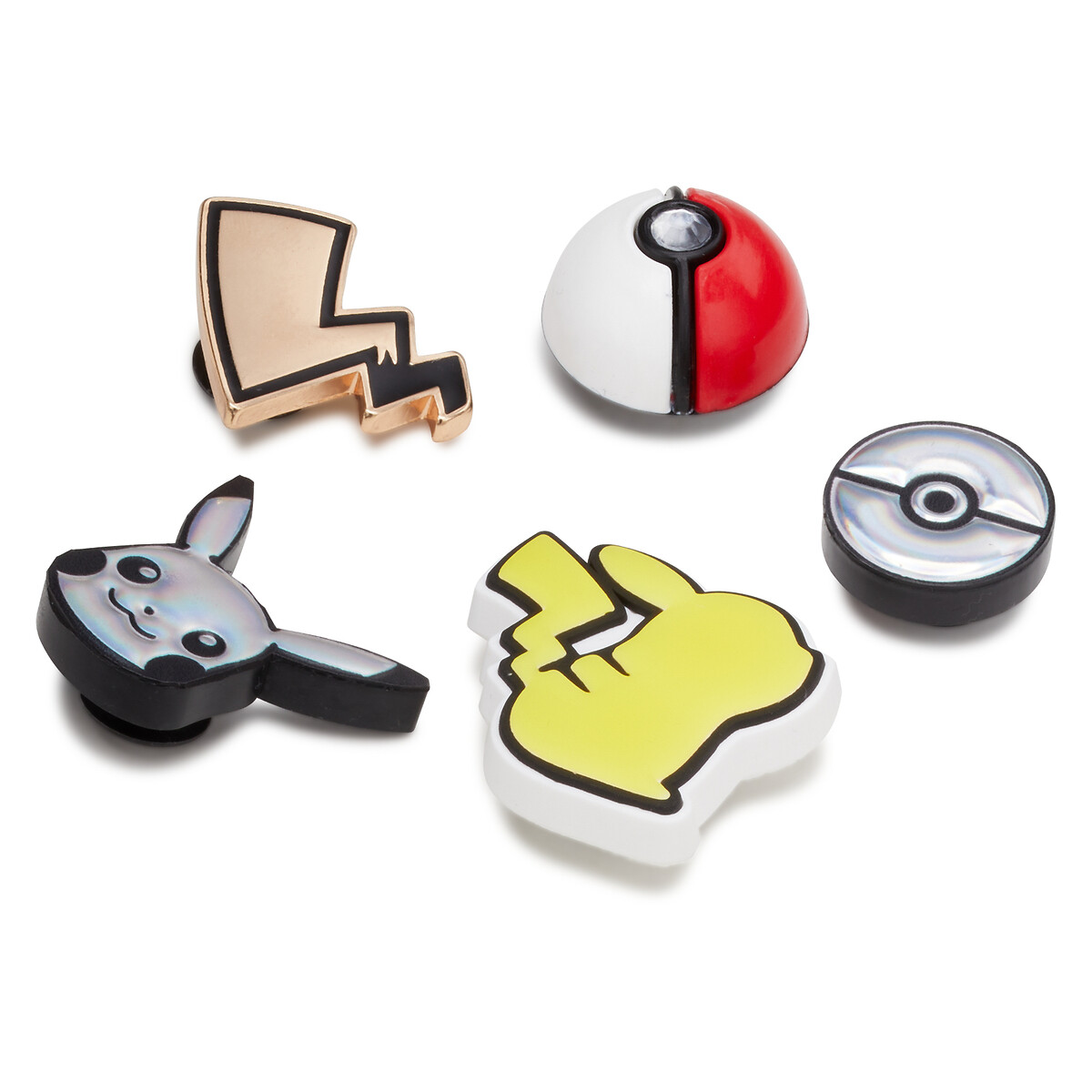 CROCS<br>Conjunto de 5 Jibbitz Elevated Pokemon