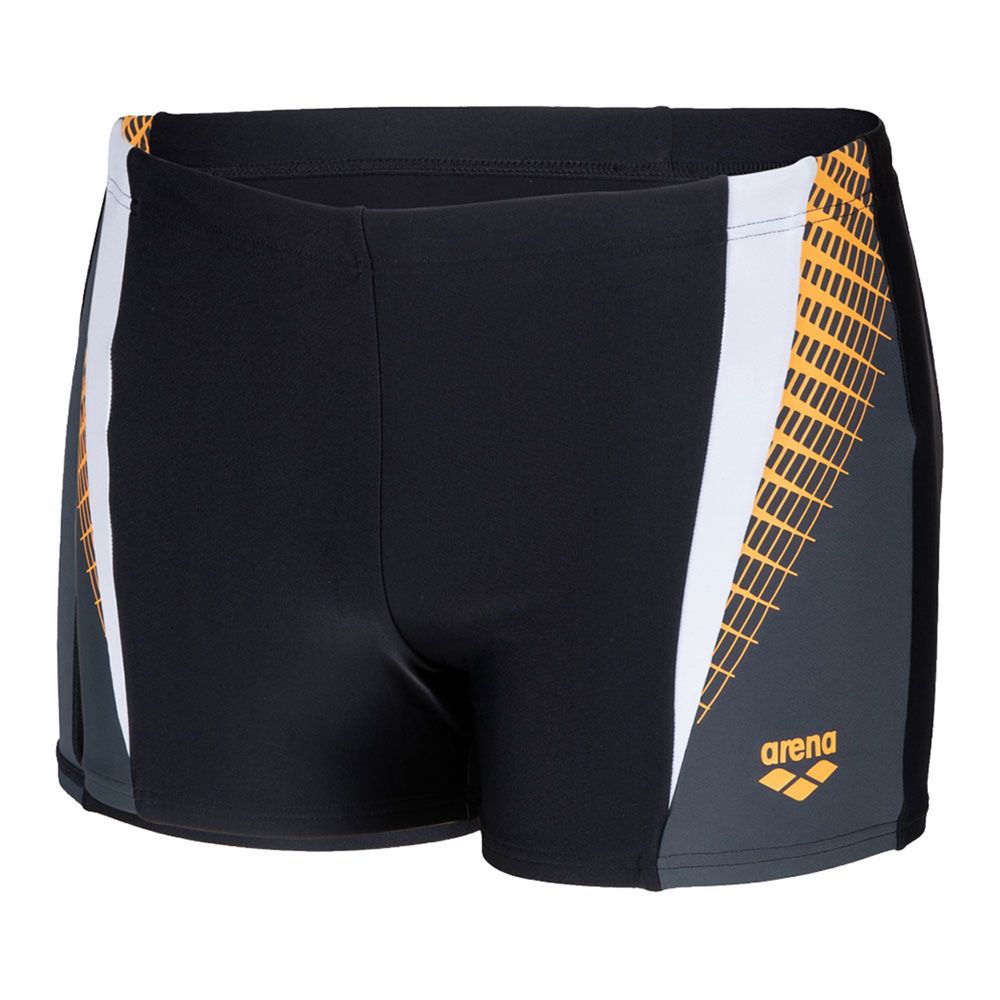 Arena THREEFOLD - Boxer de bain Homme black/asphalt/white